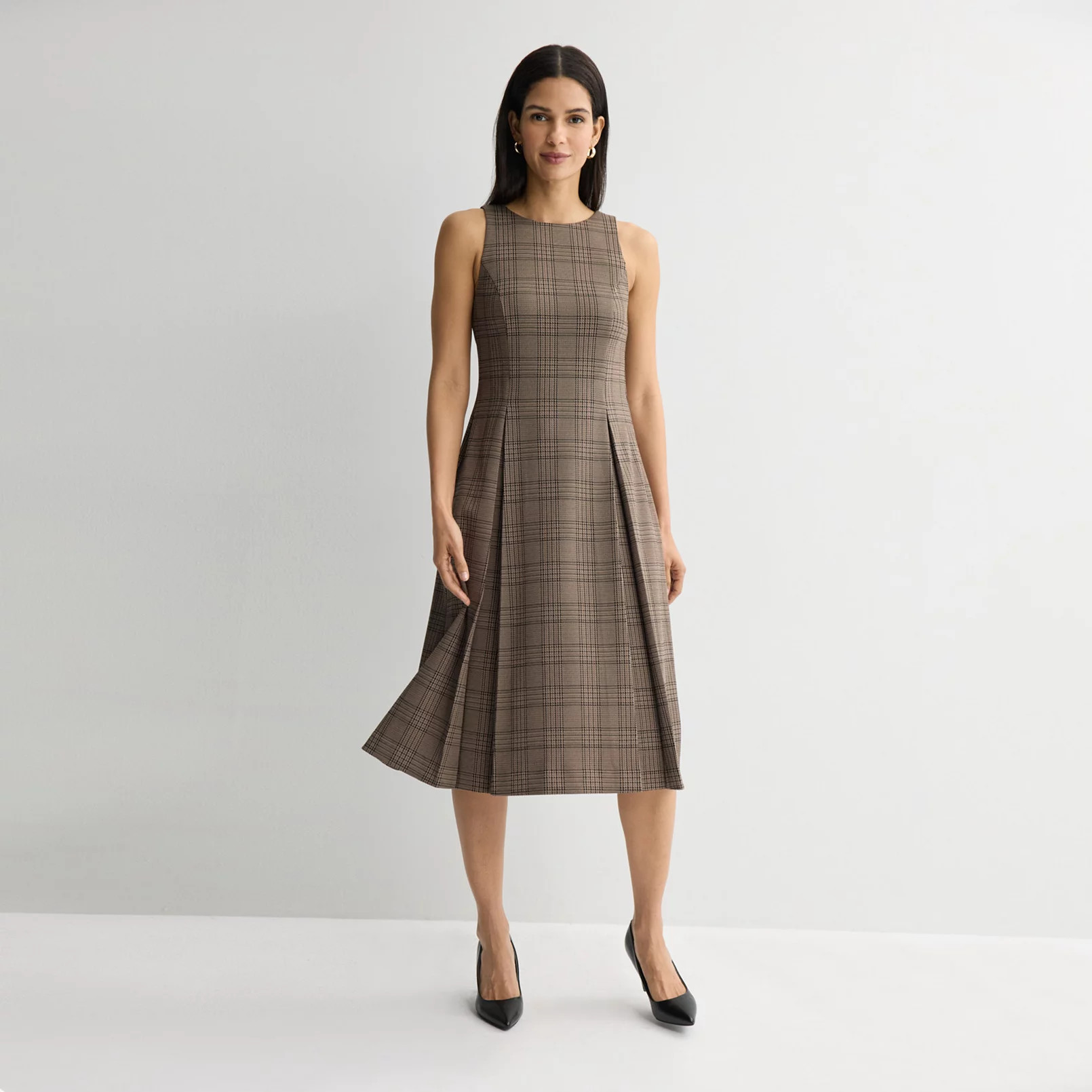 Women's Nine West Fit & Flare Midi Dress | Kohl's