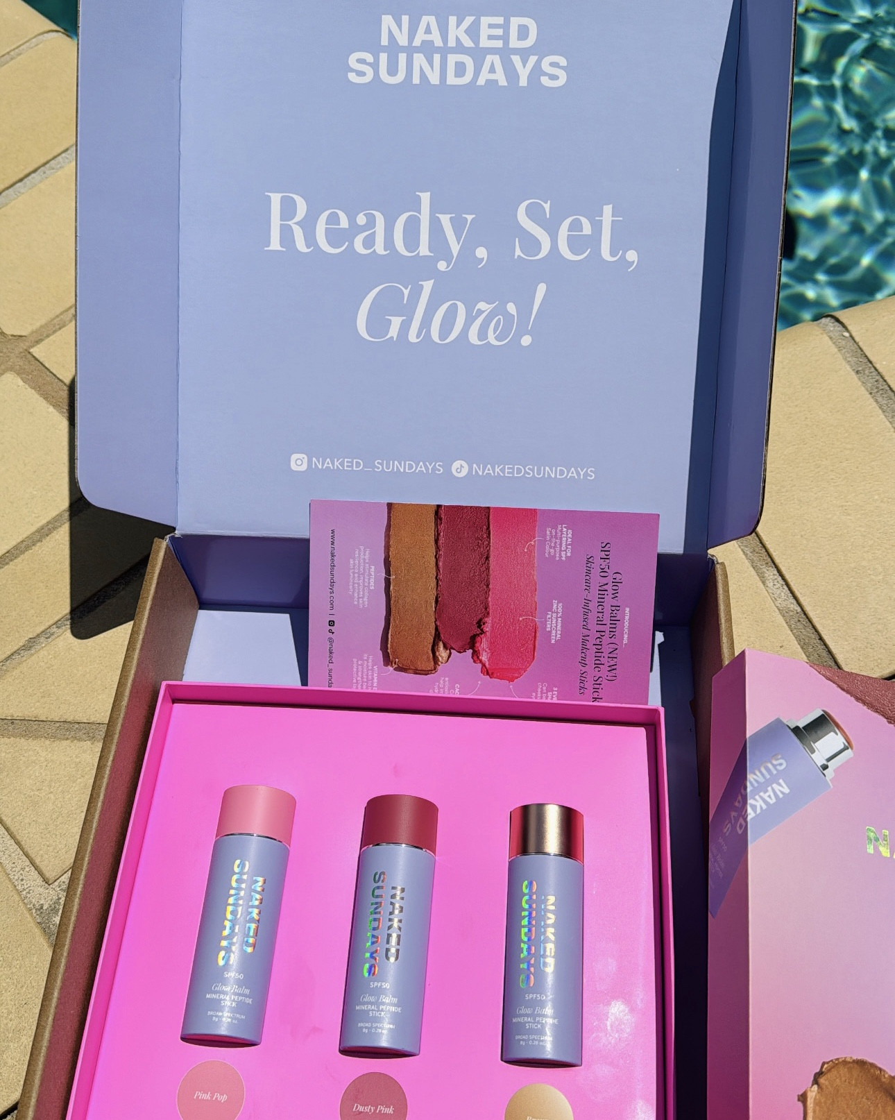 Naked Sundays did it again — NEW SPF50 Glow Sticks!!! Serving shimmer, shade & sun protection for your cheeks, lips & lids!! 🤩 Radiance? Fully activated!!!  ✨ Memorial Day Sale: Use code MEMORIAL20 to save! #NakedSundays

#LTKBeauty #LTKSummerEdit #LTKSwim