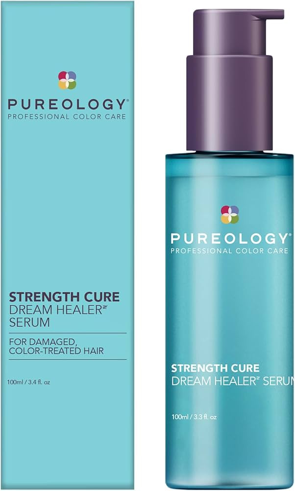 Pureology Strength Cure Dream Healer Hair Serum - Lightweight Leave-In Treatment, Split End Hair ... | Amazon (US)