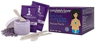 Completely Bare Strip-Less Wax Kit- Hard Wax Pearls For Brazilian & Full Body Hair Removal, Easy ... | Amazon (US)