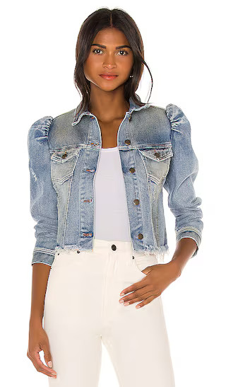 Rissa Jacket in Light Zephyr | Revolve Clothing (Global)