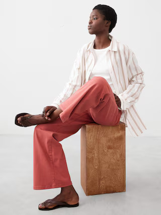 Wide-Leg High-Rise Jean | Banana Republic Factory