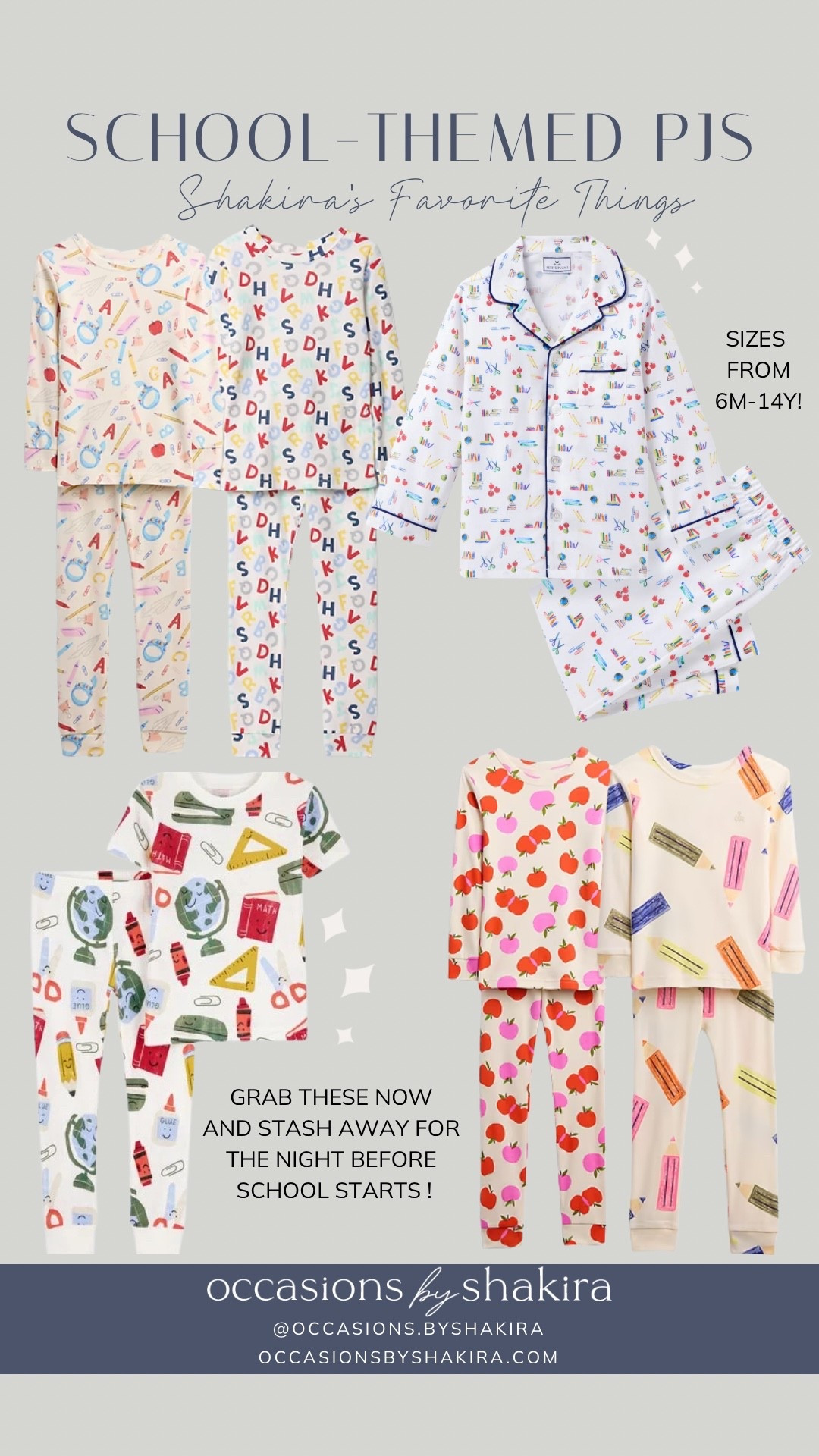 Get a head start on back to school with the cutest pajamas

#LTKSeasonal #LTKFamily #LTKKids