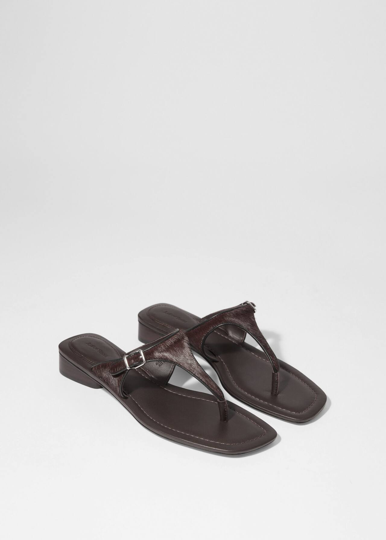 Mules en cuir à boucles - Marron - Shoes - & Other Stories FR | & Other Stories EU