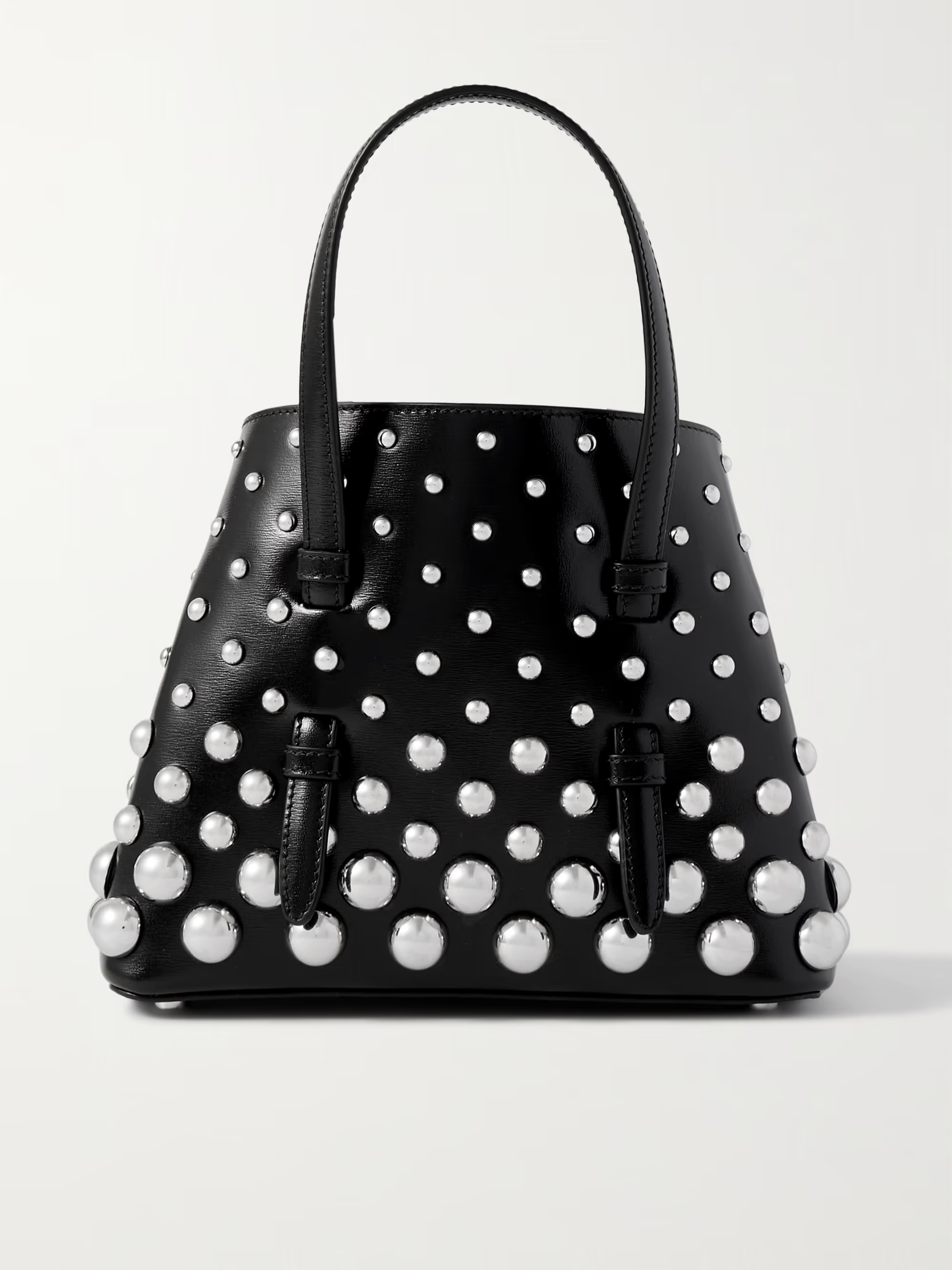 Mina 20 small studded leather tote | NET-A-PORTER (US)