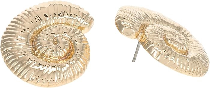 Lilly Pulitzer Women's Barefoot Beachcomber Earrings Gold Metallic One Size | Amazon (US)