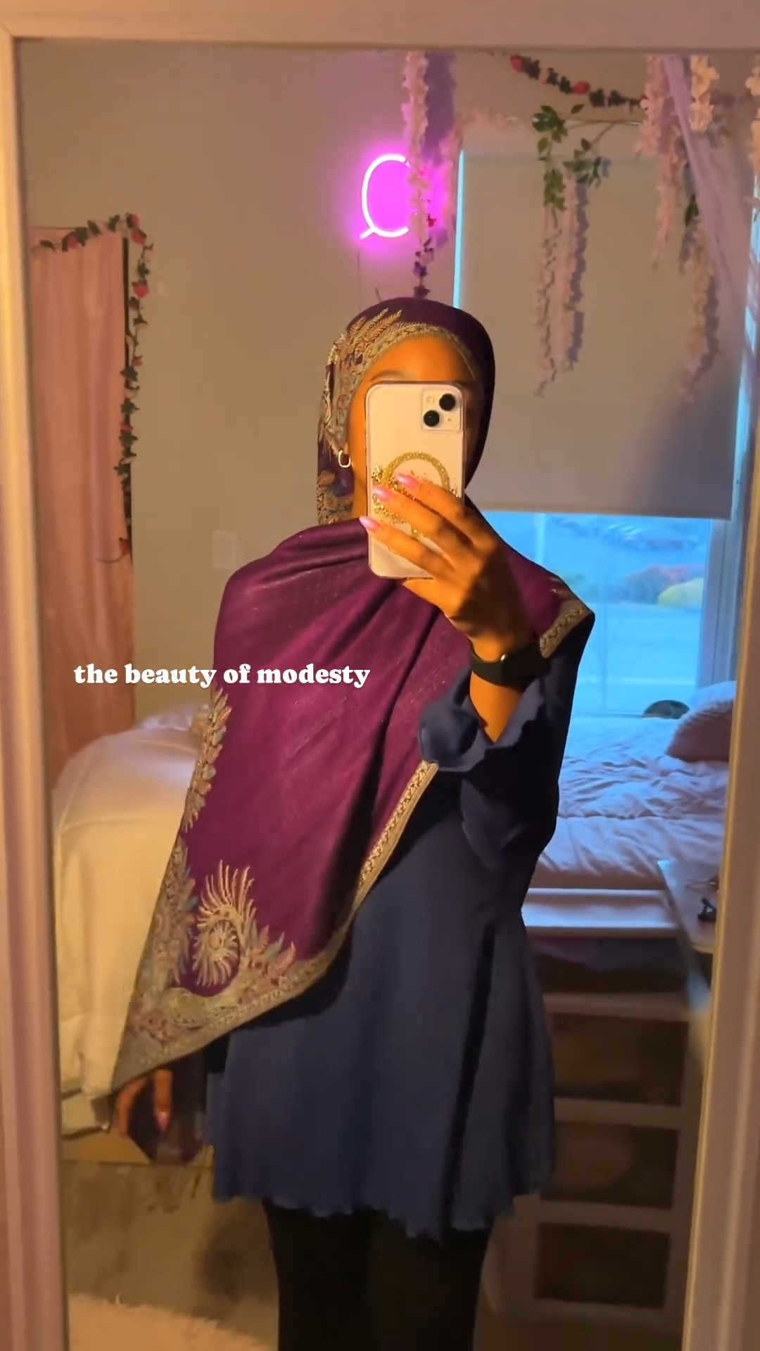 Pashmina Outfit 

Blue Girly Top
Purple Pashmina 
#modestfashion #hijabb

#LTKfindsunder50 #LTKbeauty