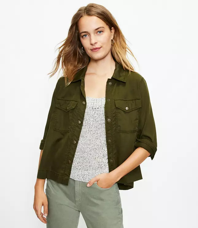 Swing Utility Jacket | LOFT