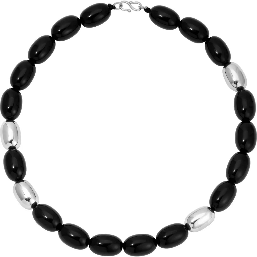 HEAVEN MAYHEM Clementine Necklace in Black/silver at Nordstrom | Nordstrom