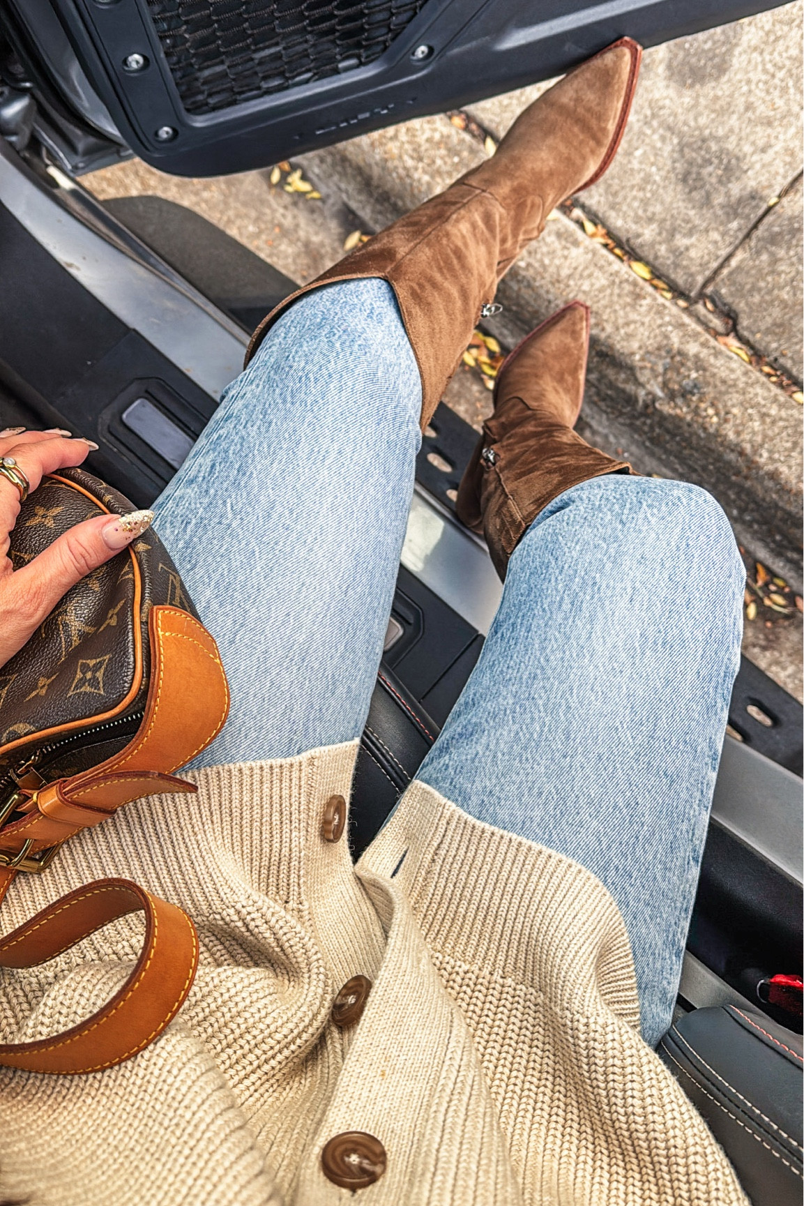 Favorite knee high boots ever are back in stock! True to size 

#LTKStyleTip #LTKSeasonal #LTKShoeCrush