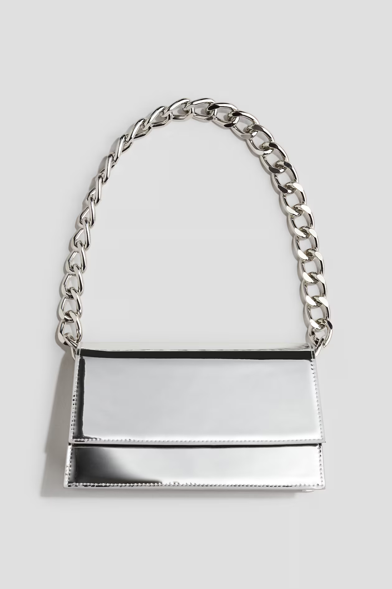Metallic-Shimmer Shoulder Bag | H&M (US + CA)