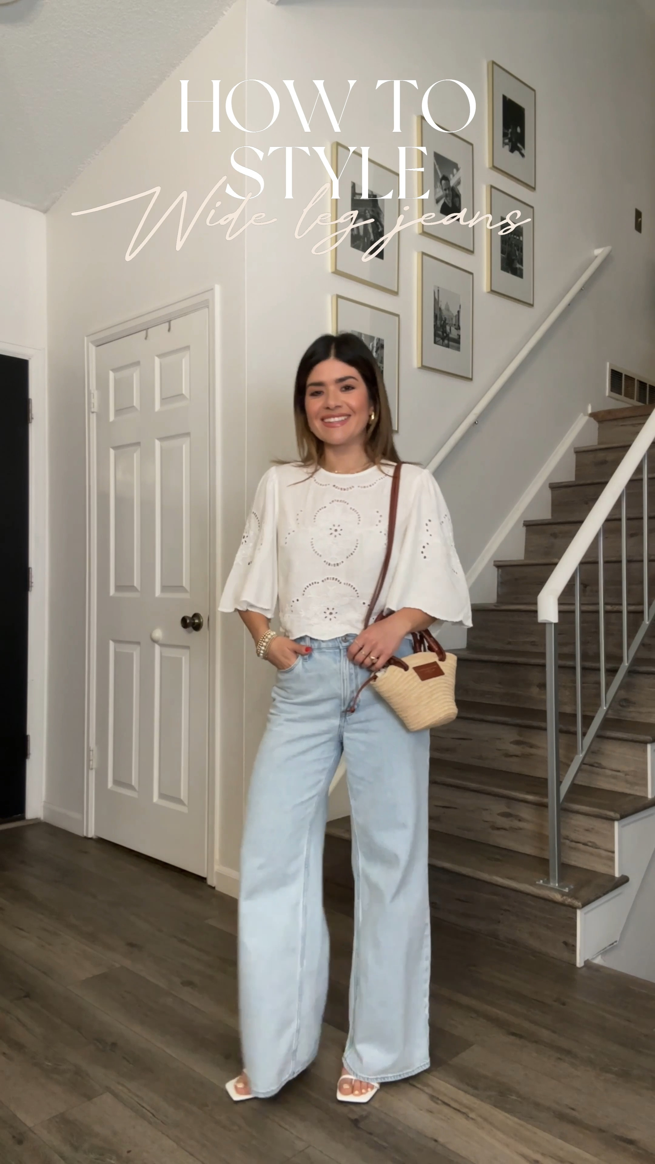 How I’m currently styling my favorite wide leg jeans!!!👏🏼🫶🏽
They run tts. I’m wearing size 25. They are a little loose. Do not size up! 

#LTKFindsUnder100 #LTKStyleTip #LTKFindsUnder50