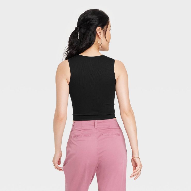 Women's Slim Fit Seamless Muscle Tank - A New Day™ | Target