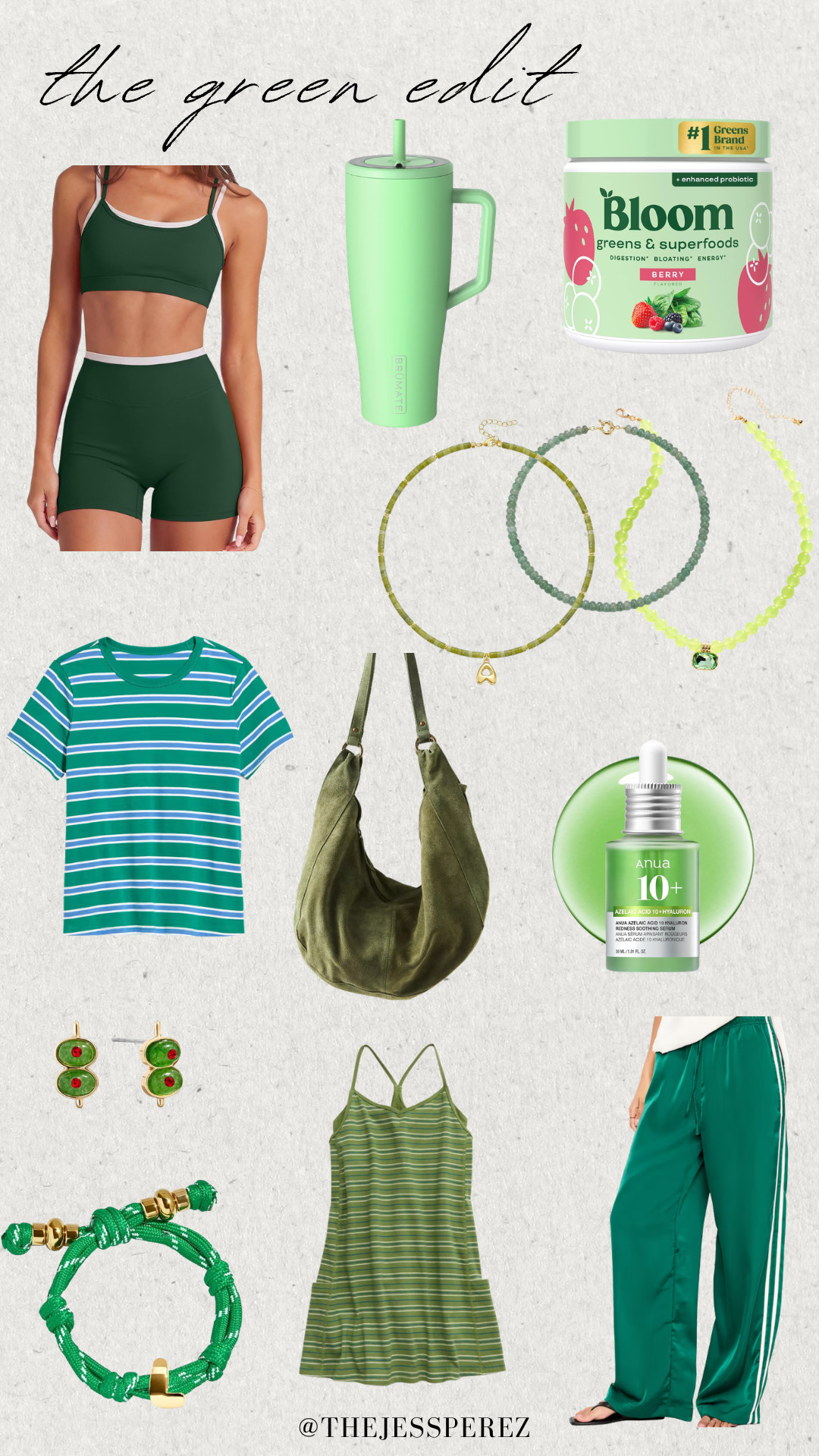 the green edit 💚 

 #LTKootd #LTKActive #LTKSaleAlert