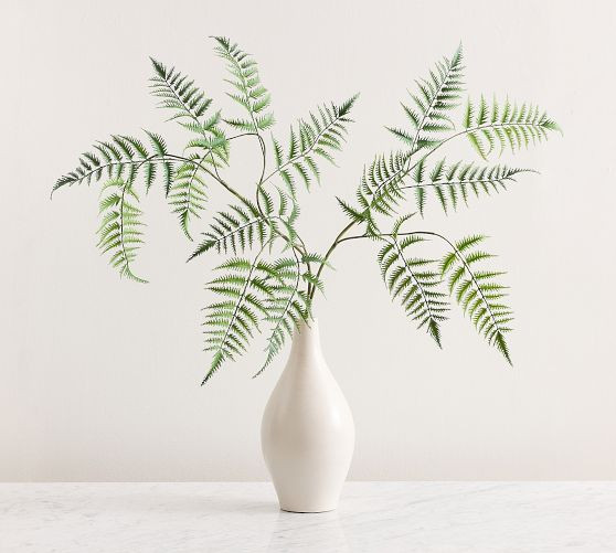 Faux Oversized Fern Branch | Pottery Barn (US)