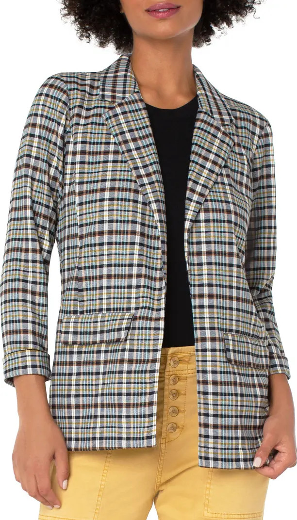 Plaid Boyfriend Blazer | Nordstrom Rack