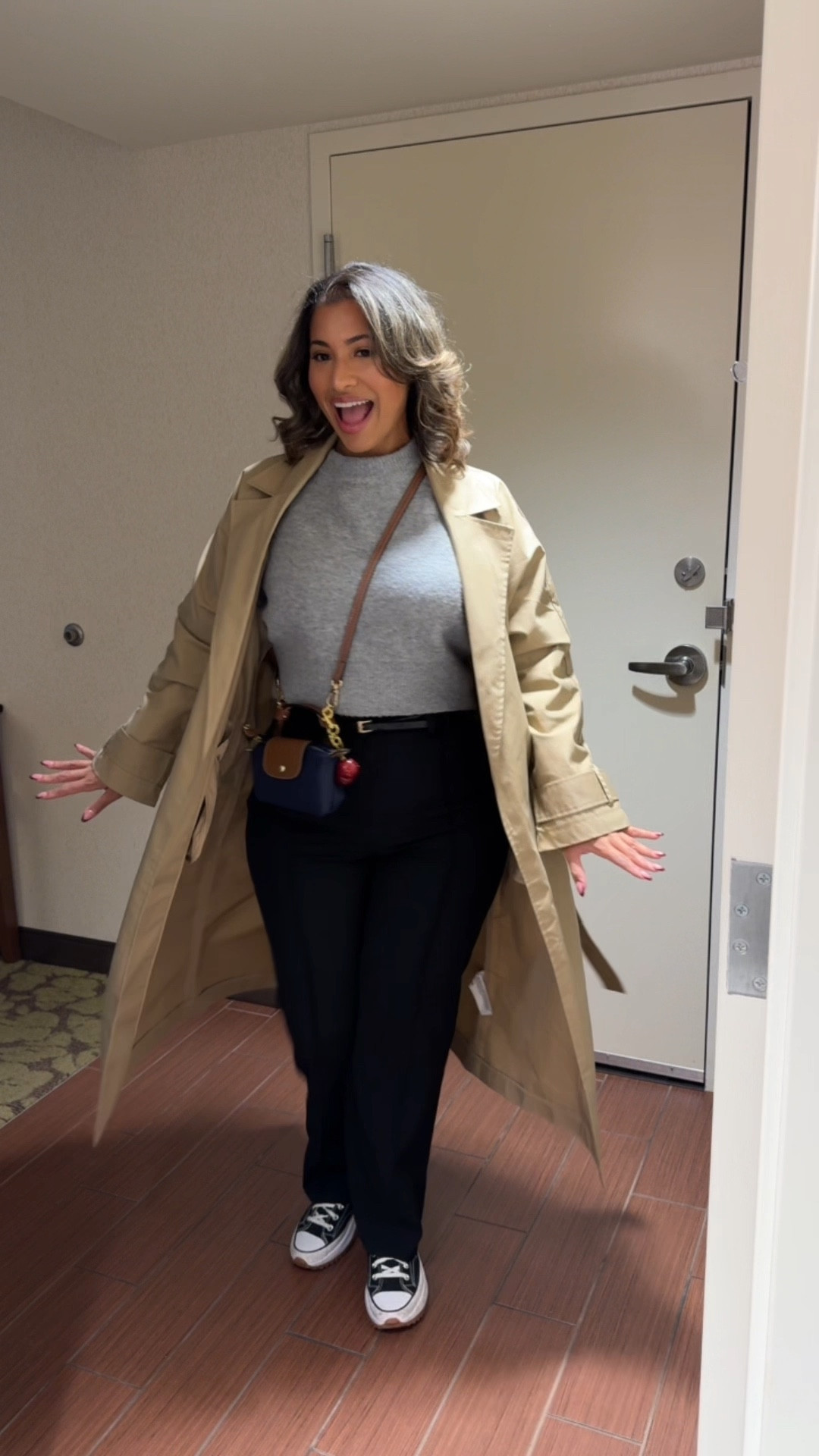 Work OOTD 👩🏽‍💻

Trench coat: size L
Pants: L
Sweater: M


#LTKWorkwear #LTKStyleTip #LTKTravel