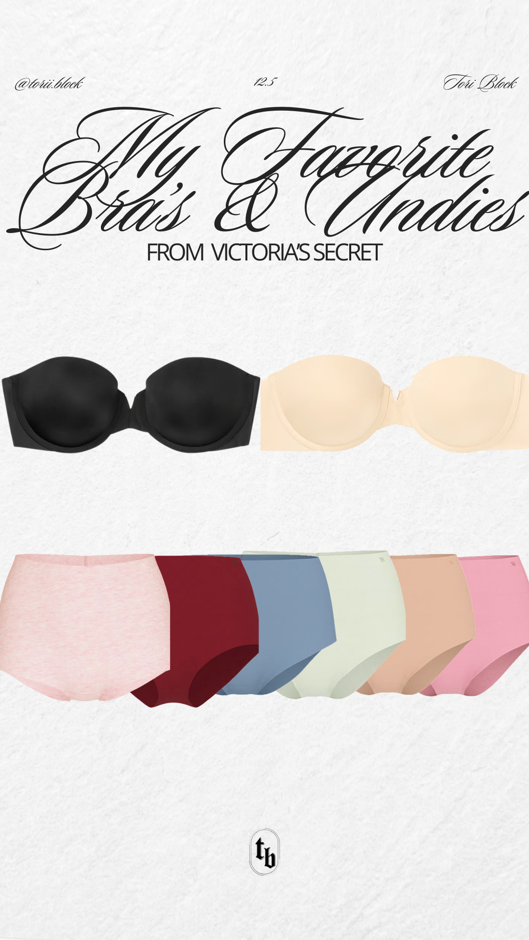 The Best bras and undies from VS! 
i’m a size large in the undies and 38c in the bra!
 

#LTKMidsize #LTKFindsUnder100 #LTKgrwm