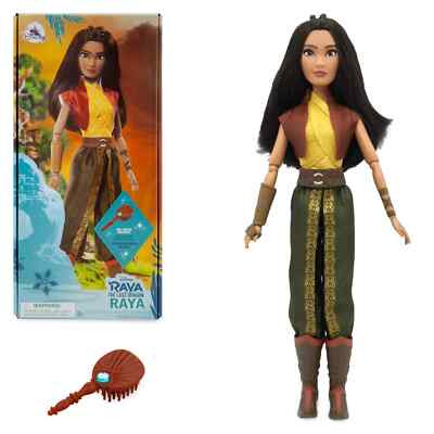 Disney Parks 11.5in Raya The Last Dragon Classic Doll w/Brush New Ship Free Ship | eBay US