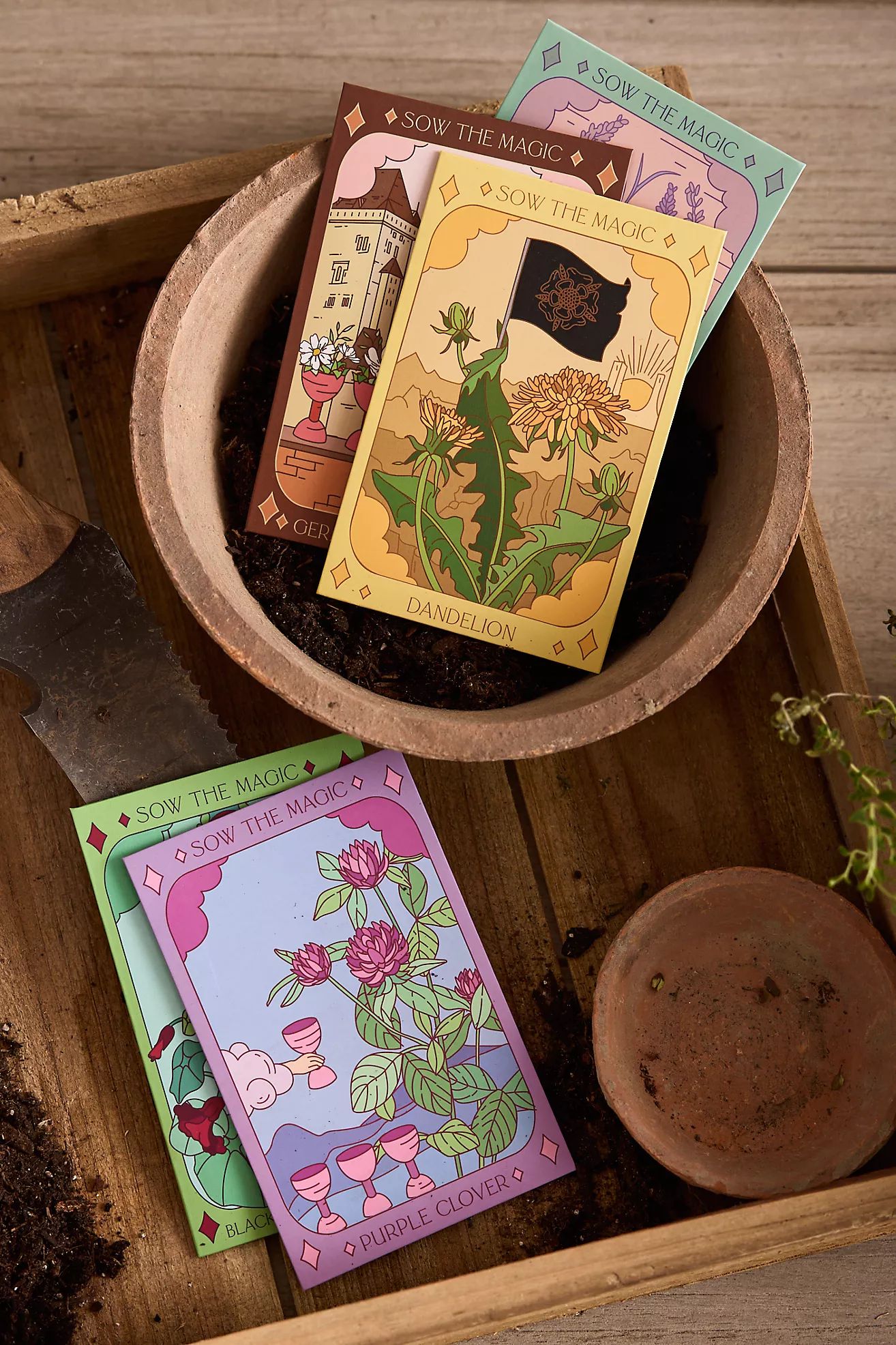 Sow the Magic Edible Flower Seed Collection | Anthropologie (US)