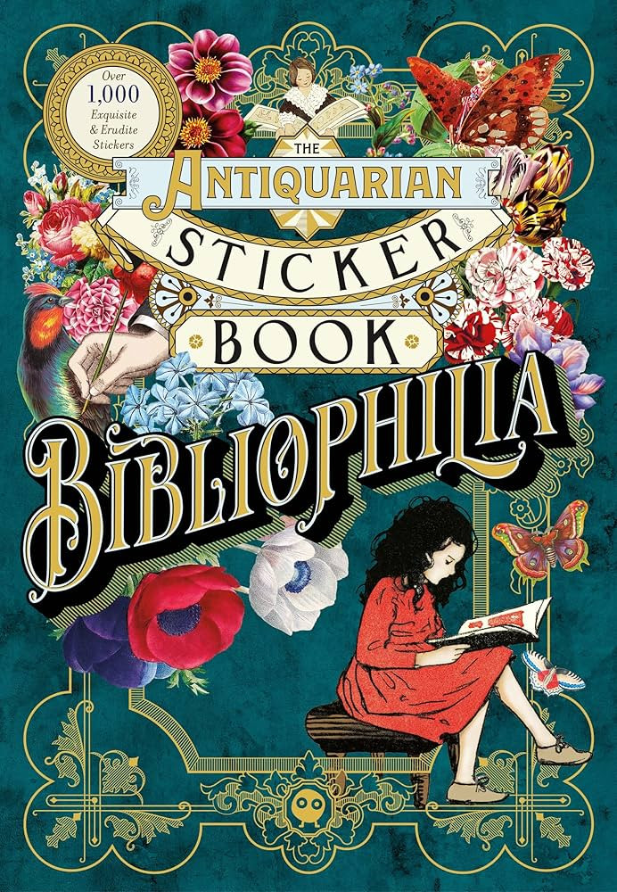 The Antiquarian Sticker Book: Bibliophilia: Over 1,000 Exquisite & Erudite Stickers | Amazon (US)