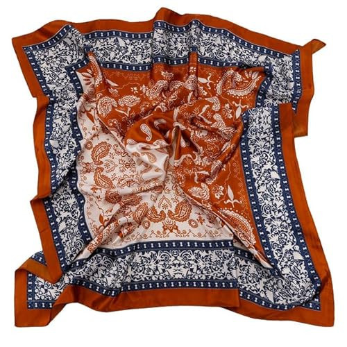 Silk Head Scarf for Women - 35in x 35in Satin Bandana for Sleeping, Hair Wrapping at Night | Amazon (US)