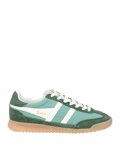 Gola Woman Sneakers Green Size 5 Textile fibers, Leather | YOOX (US)
