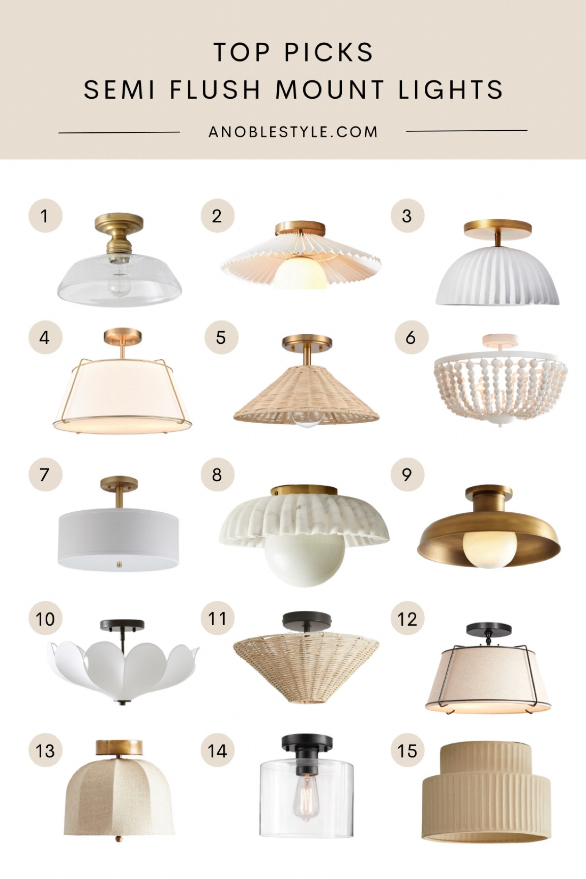 Round up of affordable semi flush mounts ceiling lights for all budget. 


Bedroom, living room, bathroom, closet

#LTKstyletip #LTKFind #LTKhome