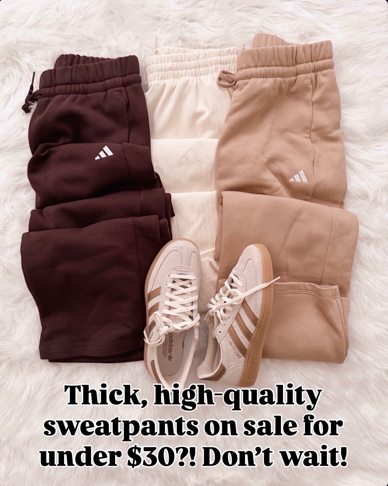 These are the sweatpants I keep reaching for. They’re thick, hold their shape, and the sale price makes them worth grabbing in more than one color.

thick sweatpants, athleisure favorites, loungewear under 30, casual winter outfit, neutral activewear, comfortable basics, everyday style over 40

#LTKgrwm #LTKTravel #LTKOver40