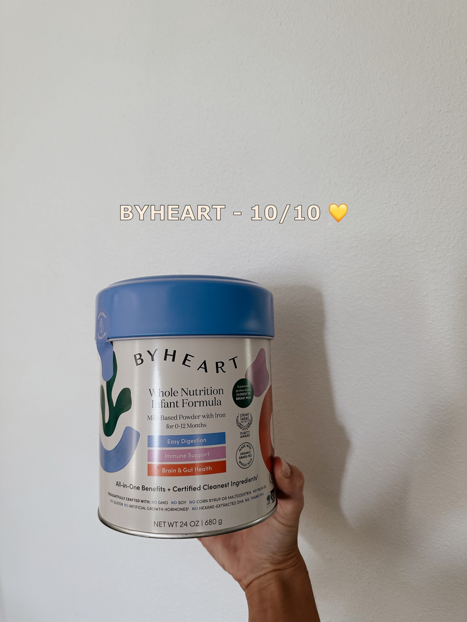 #Ad Mamas - I have been beyond impressed from this formula. Take one look at their label, the clean ingredients, its purity award & how it’s derived from organic grass-fed whole milk - HOW the heck did I not know about this sooner? So thankful I found this formula & wanted to link it for y’all to get your hands on it too. #MotherhoodJourney #ByHeartFormula #FamilyBonding #Target #TargetPartner #ByHeart #TargetFinds @Target @ByHeart #LTKPartner #LTK 