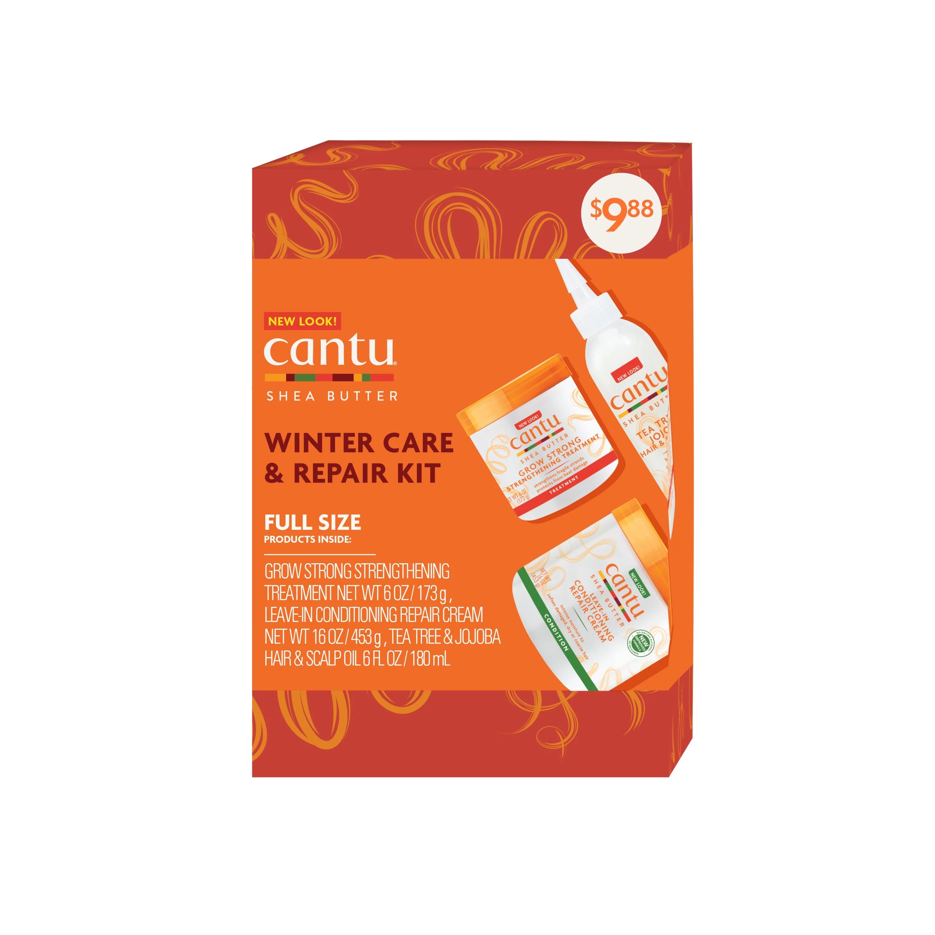 ($17 Value) Cantu Winter Care & Repair Hair Care Set – Full Size Holiday Gift Set - Walmart.com | Walmart (US)