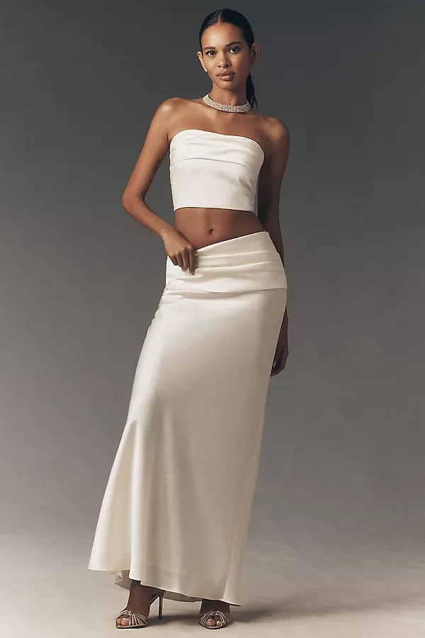Mare Mare Satin Skirt Set | Anthropologie (US)