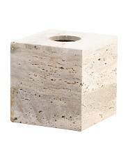 Travertine Tissue Box Cover | Bed & Bath | Marshalls | Marshalls