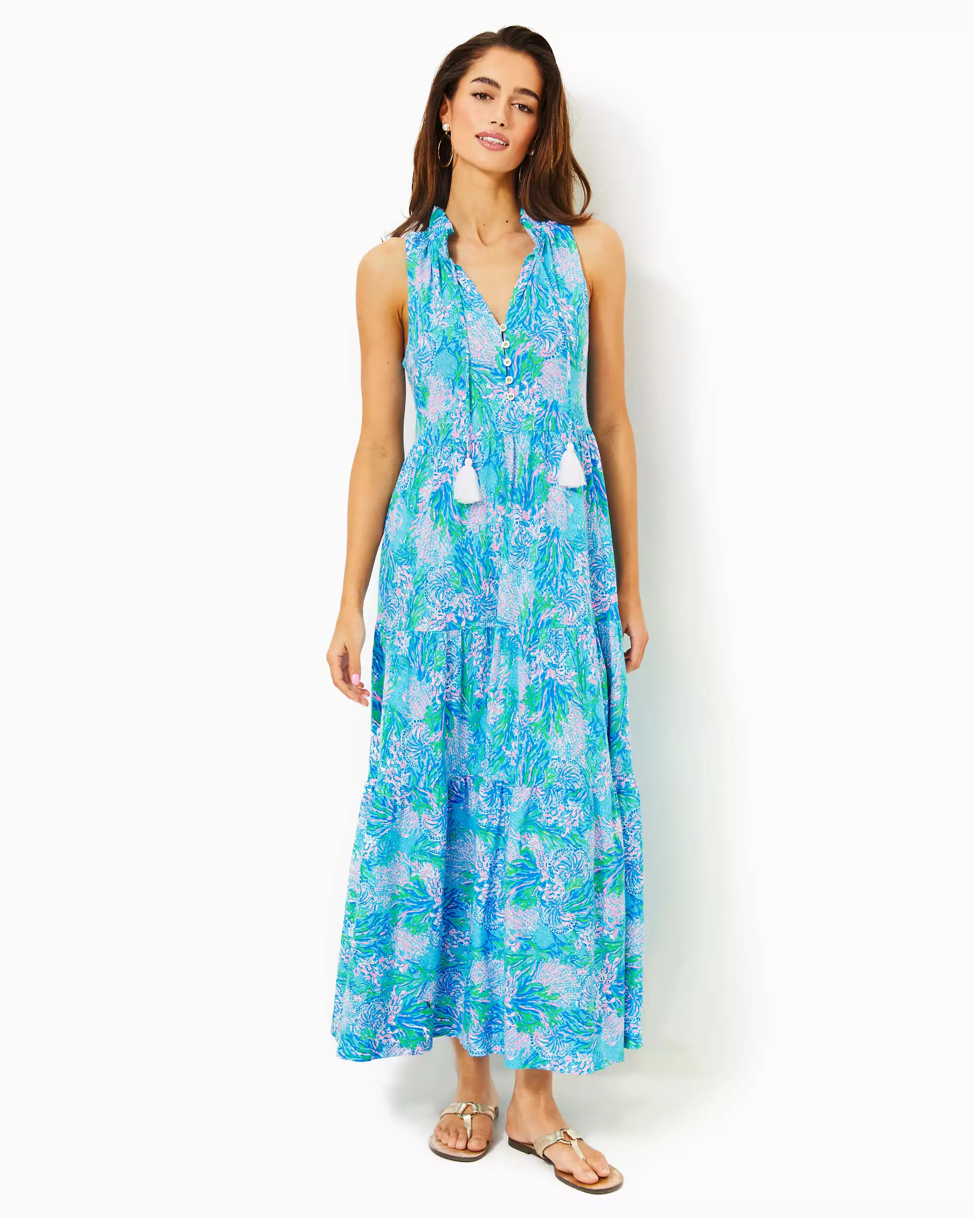 Malone Cotton Maxi Dress | Lilly Pulitzer | Lilly Pulitzer