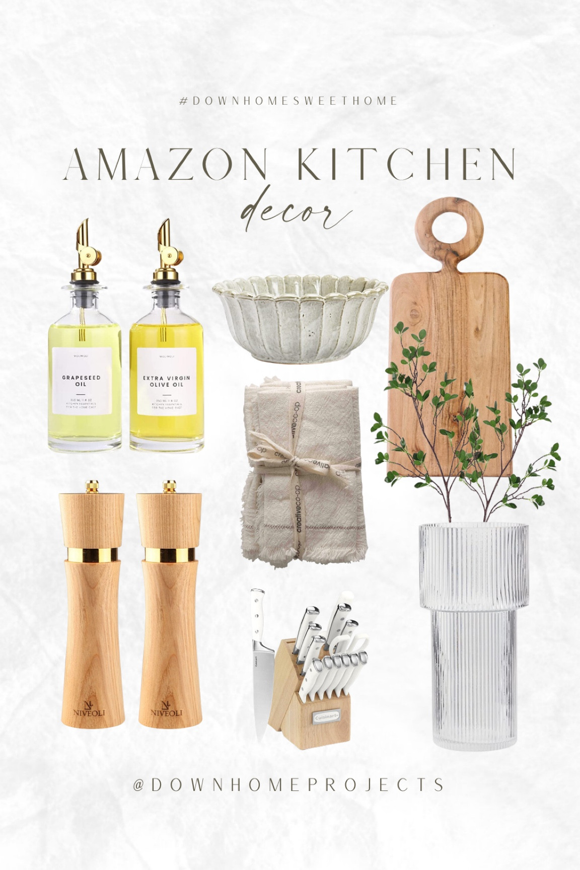 Pretty Amazon kitchen decor ✨🤍 

#LTKunder100 #LTKFind #LTKhome