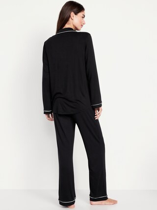 Sunday Sleep Knit Jersey Pant Set | Old Navy (US)