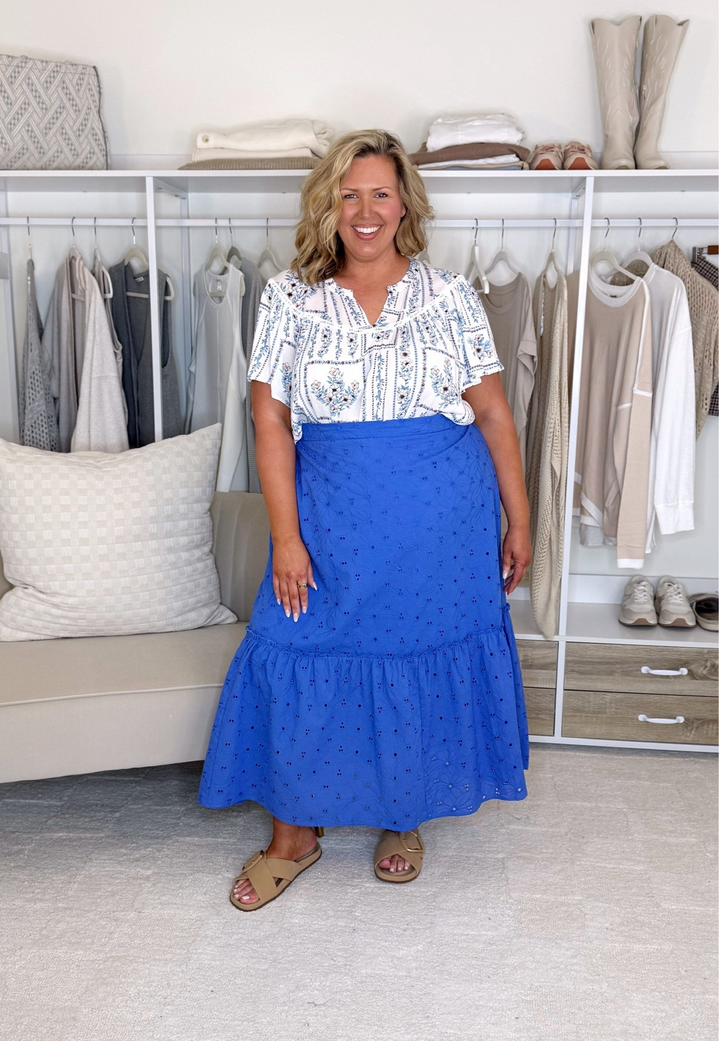 Maurices plus size haul! All a 2X runs true to size, the blue skirt runs a little small consider sizing up! Plus size fashion, everyday outfit ideas, mom style, trendy fashion, ootd, comfy casual, spring fashion

#LTKMidsize #LTKPlusSize #LTKOver40