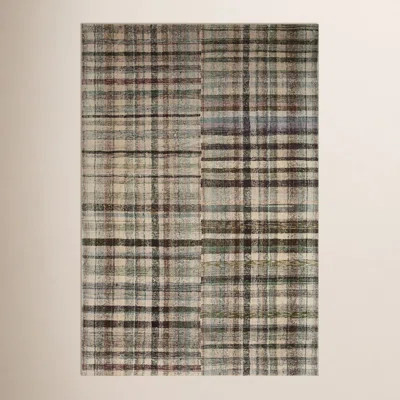 Chris Loves Julia x Loloi Humphrey Collection HUM-03 Forest/Beige/Pink, Contemporary Area Rug | Wayfair North America