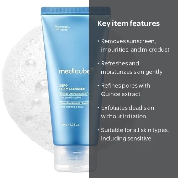 Medicube Zero Foam Cleanser, 4.23 oz. | Walmart (US)