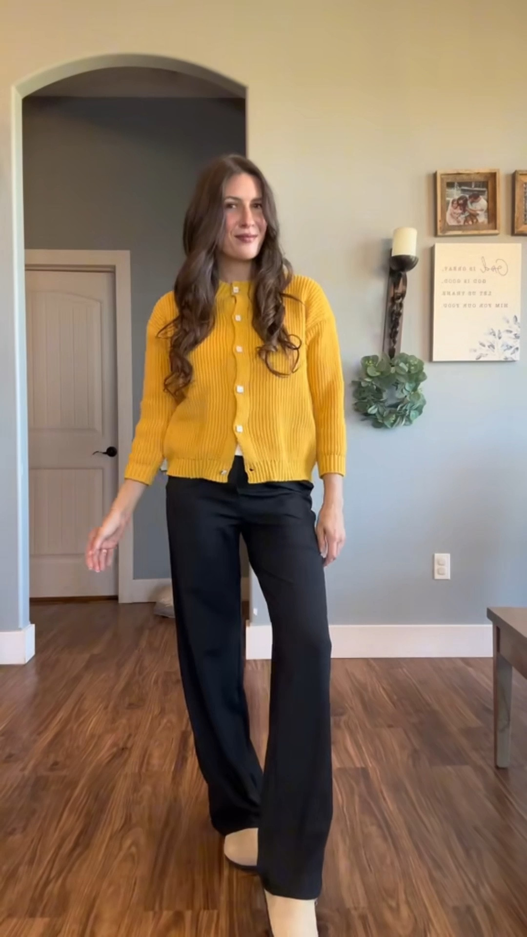 I love these pants so much! They look like slacks but feel like yoga pants! 

#LTKootd #LTKWorkwear #LTKFindsUnder50