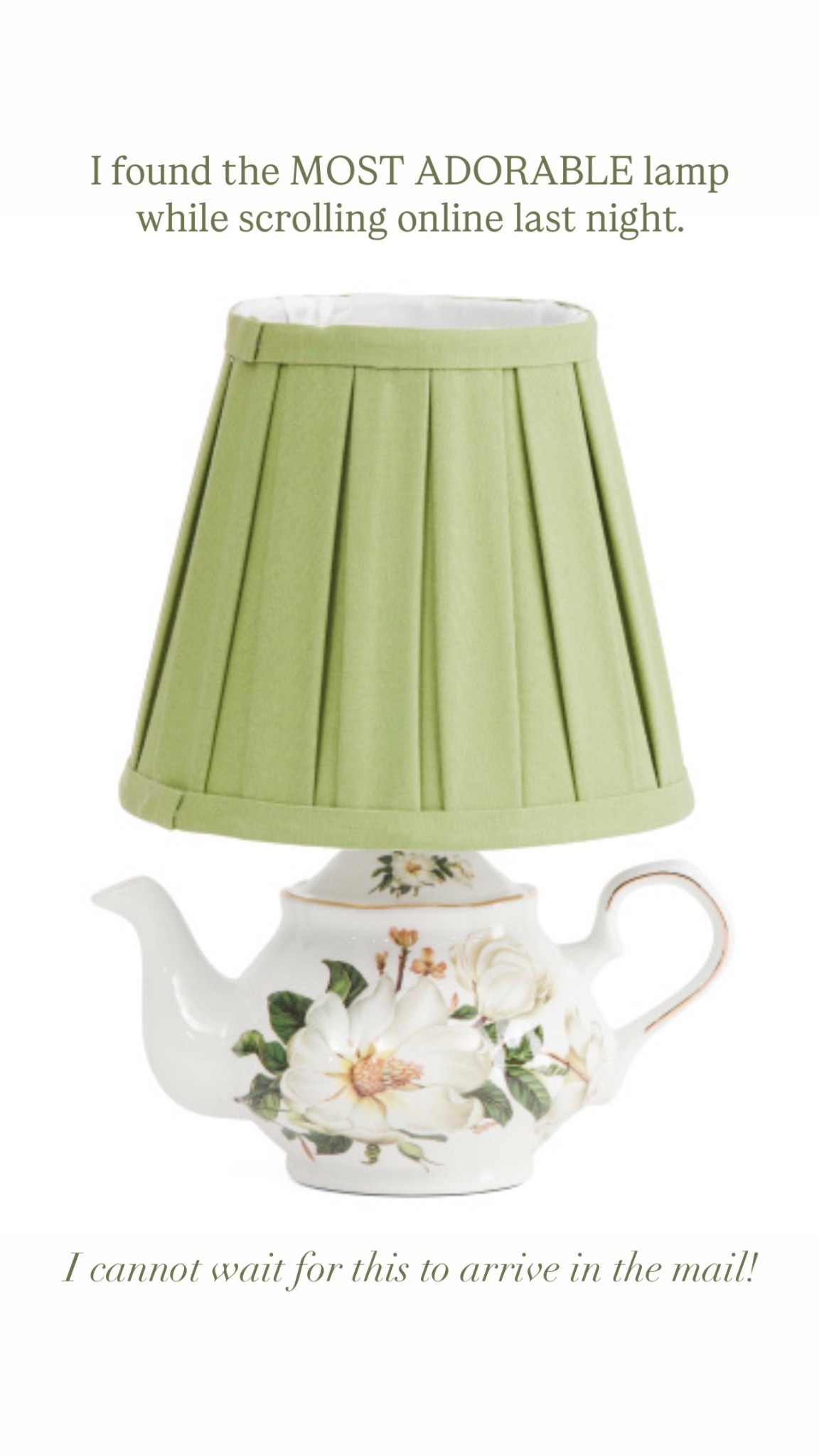 The most adorable teapot lamp that I accidentally found online at Marshall’s.

#LTKHome #LTKFindsUnder50
