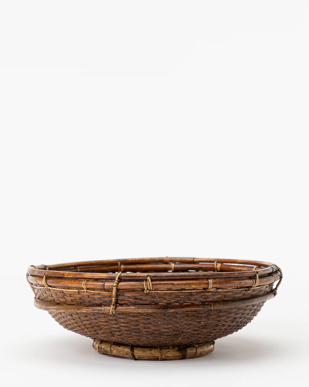 Rattan & Bamboo Bowl | McGee & Co.