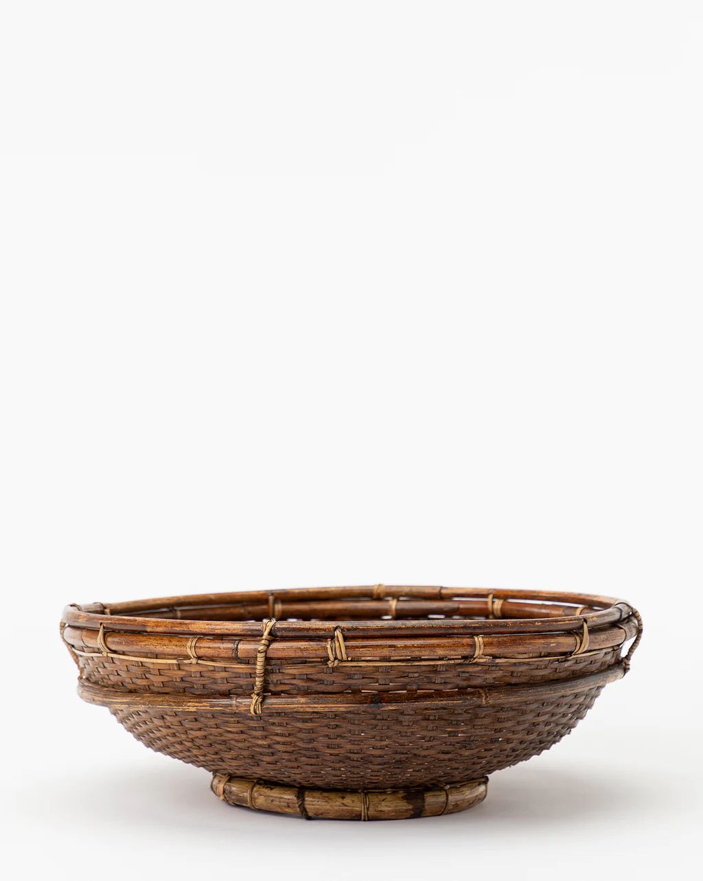 Rattan & Bamboo Bowl | McGee & Co.