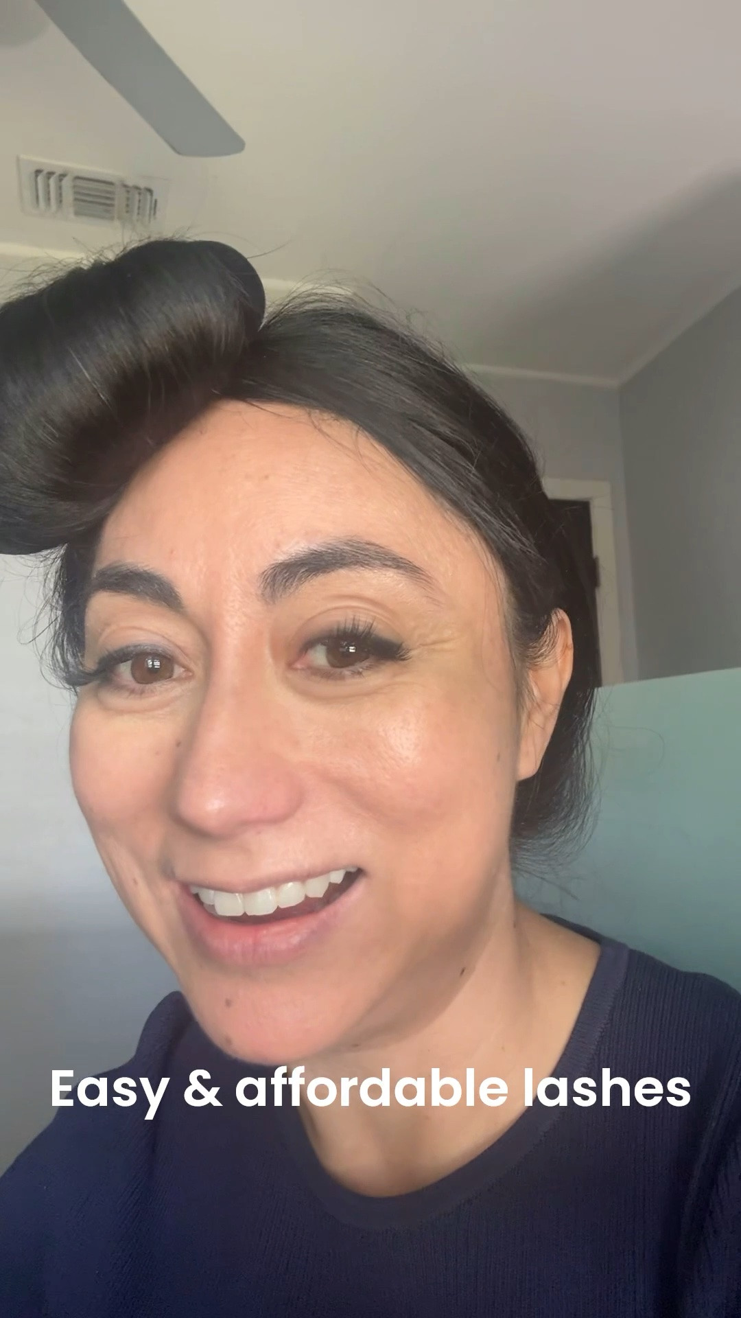 One week update on these KISS Impress lashes 👀

I’ve worn them through showers, sleep, workouts, and everyday mom life — and they’re STILL hanging on better than I expected 🙌 Overall they’ve held up so well for a press-on lash.

If you want something quick, affordable, and low-maintenance without committing to extensions, these are honestly such a good option. Still lightweight, still comfortable, and they’ve saved me so much time getting ready this week 💕

#LTKmomlife #LTKOver40 #LTKBeauty