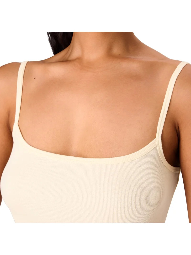 Hanes Originals Women's SuperSoft Comfywear Rib Sleep Crop Cami, Sizes S to 2X | Walmart (US)
