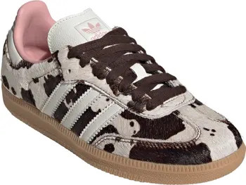 Samba OG Genuine Calf Hair Sneaker (Women) | Nordstrom