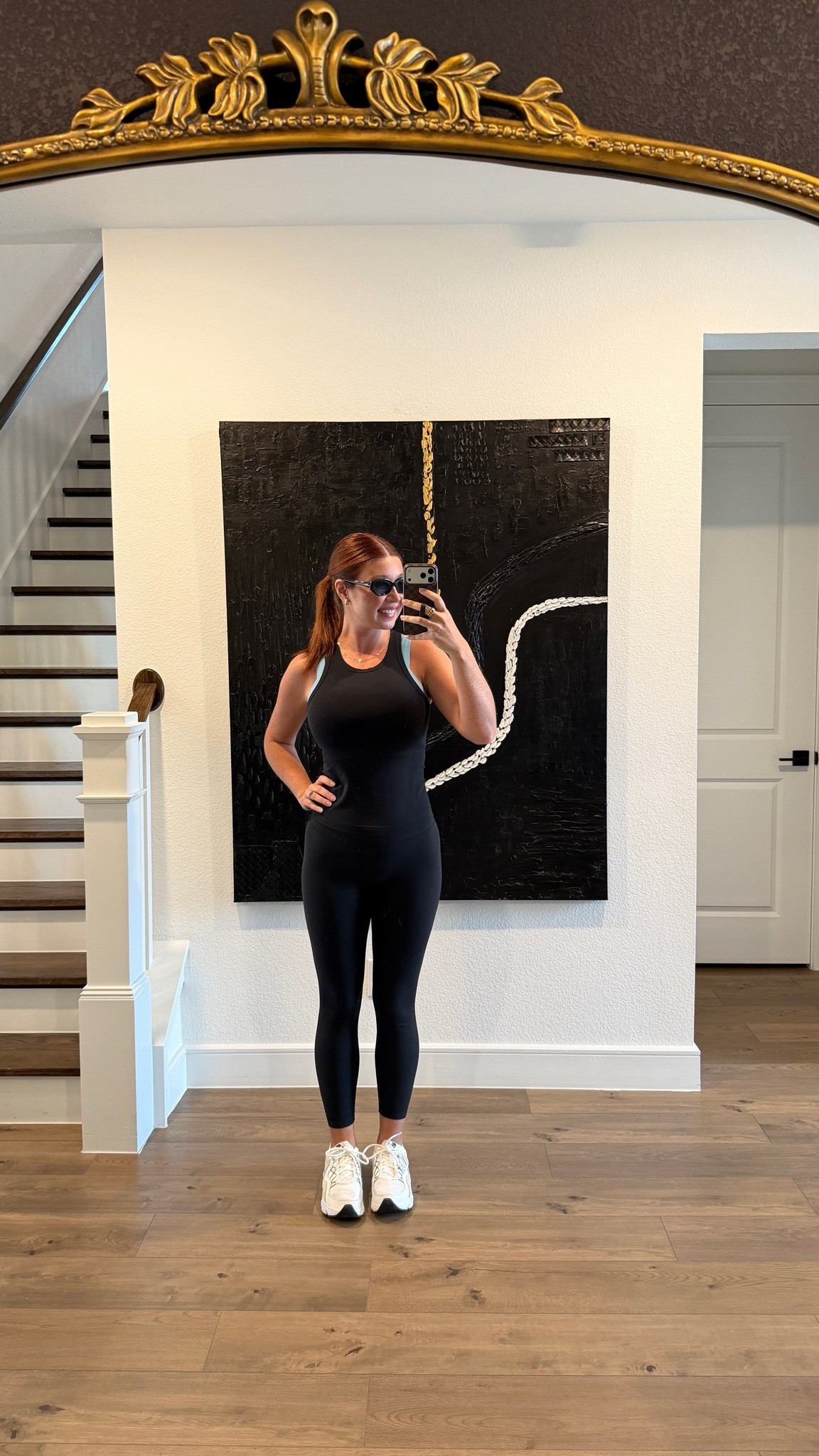 Field day outfit from @lululemon 

Wearing a size 8 in sports bra and leggings. Size 6 tank. Need a size 6 in leggings now 

Sizing: 5’7 • 145lbs • 34DDD

#LTKmomlife #LTKootd