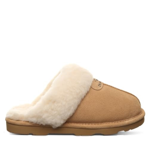 BEARPAW Women's Loki Iced Coffee Size 12 | Soft Suede Indoor & Outdoor Slippers | Comfortable & Lightweight Footwear for Women | Amazon (US)