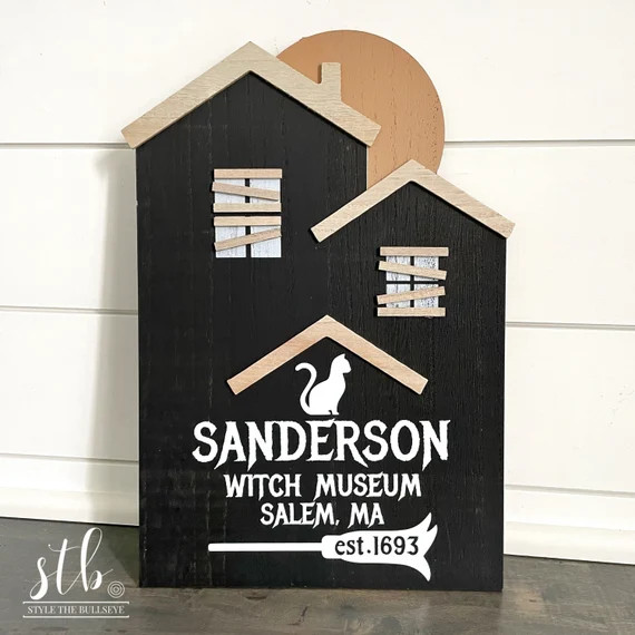 Sanderson Witch Museum Salem MA Est. 1693 SVG PNG and - Etsy | Etsy (US)