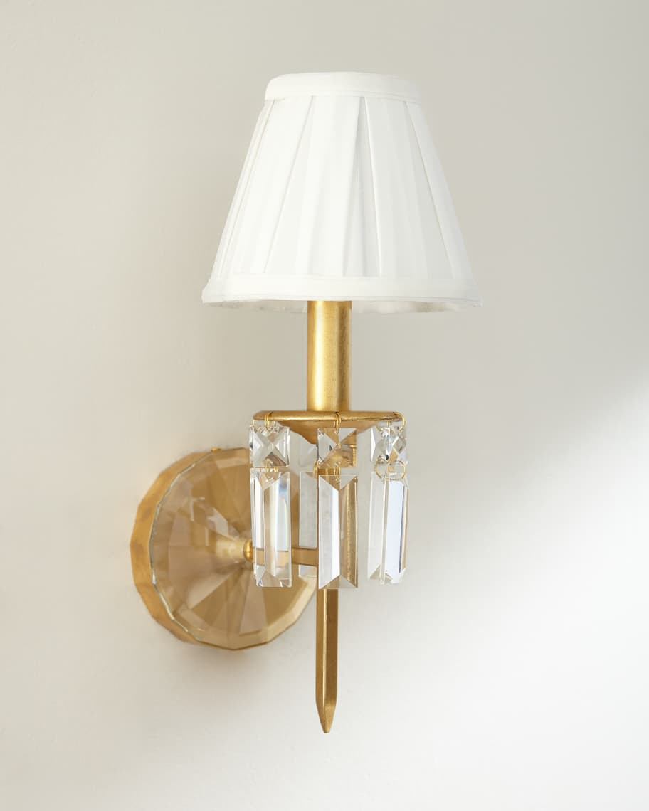 Crystal Sconce | Horchow